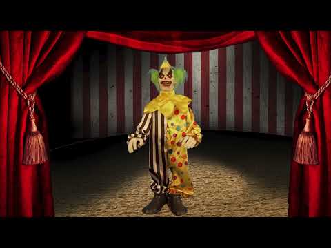 Clown "Shaking Shaggy" 100 cm Halloween Funny Fashion