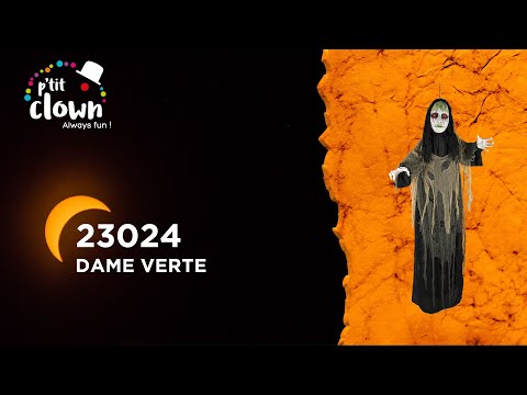 Animierte Gruselfigur 170 cm Halloween Ptit Clown