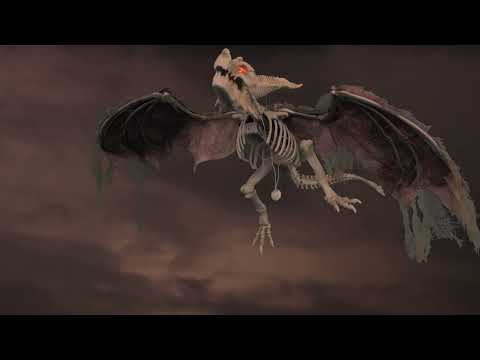 Animierter Drache