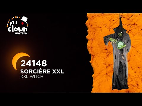 XXL Outdoorhexe 305 cm Halloween Ptit Clown
