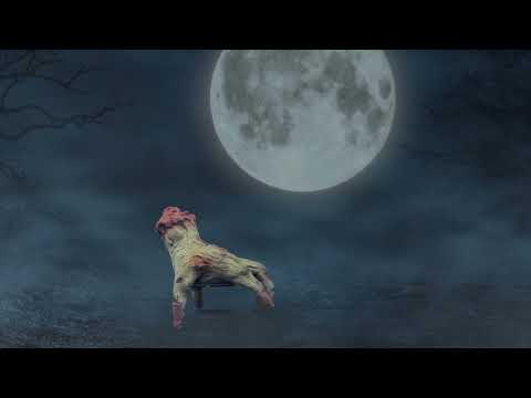 Animierte laufende Hand Halloween Funny Fashion