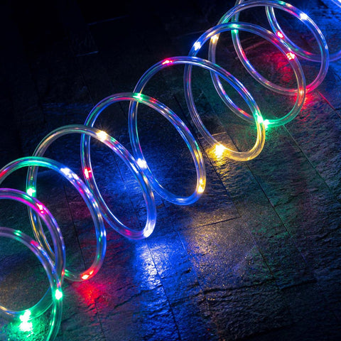 Solar-Lichterschlauch bunt 50 LED / 5 m