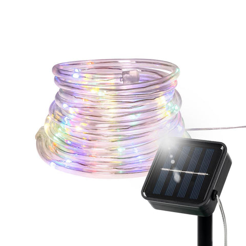 Solar-Lichterschlauch bunt 50 LED / 5 m